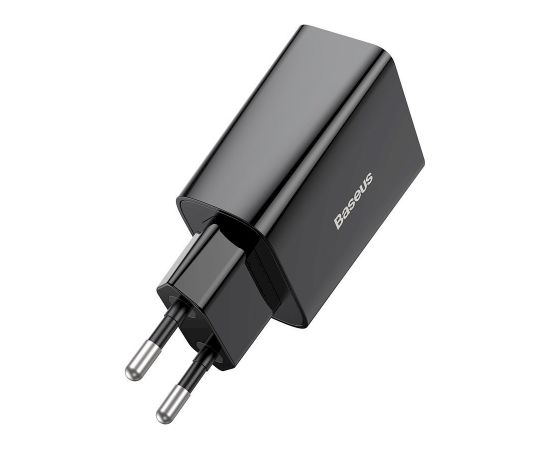 Baseus CCFS-SN01 tīkla lādētājs USB-C / 20W / 3A melns