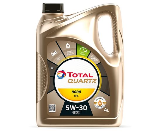 Total Motora eļļa 5W30 QUARTZ 9000 NFC 4L