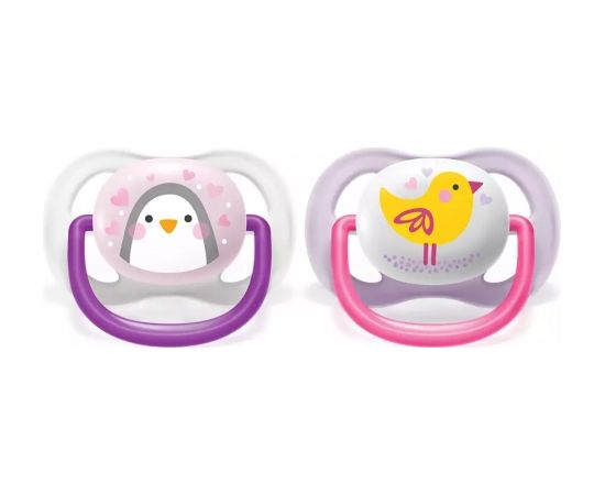 Philips Avent māneklītis Ultra Air Animals, 0-6M (2 gab), meitenēm - SCF080/06