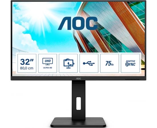 AOC U32P2 31.5 VA Monitors