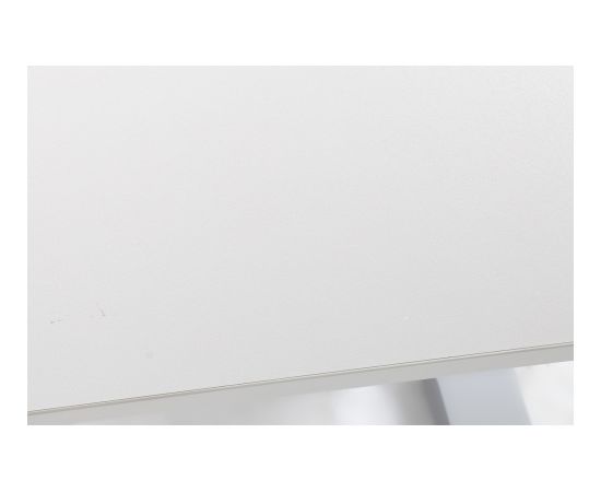 Darba galds ERGO elektriski regulējama, 1- elektro motors, krāsa: sudraboti - pelēcīgs, galda virsma 140x70cm, balts
