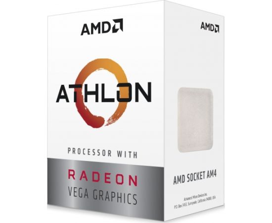 AMD Athlon 3000G processor, 3.5GHz, 4 MB, BOX (YD3000C6FBBOX)