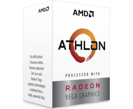 AMD Athlon 3000G processor, 3.5GHz, 4 MB, BOX (YD3000C6FBBOX)