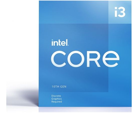 Intel Core i3-10105F processor, 3.7GHz, 6 MB, BOX (BX8070110105F)
