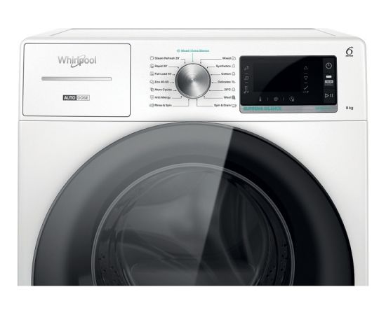 Whirlpool W7X W845WB EE veļas mazgājamā mašīna 8kg 1400rpm AutoDose