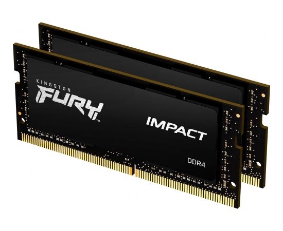 Kingston SODIMM DDR4 32GB 2666MHz CL15 Fury Impact Laptop Memory