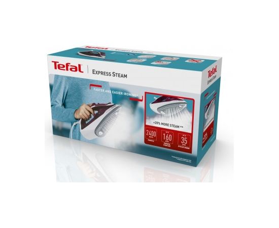 TEFAL FV2835E0 Express gludeklis 2400W violets/balts