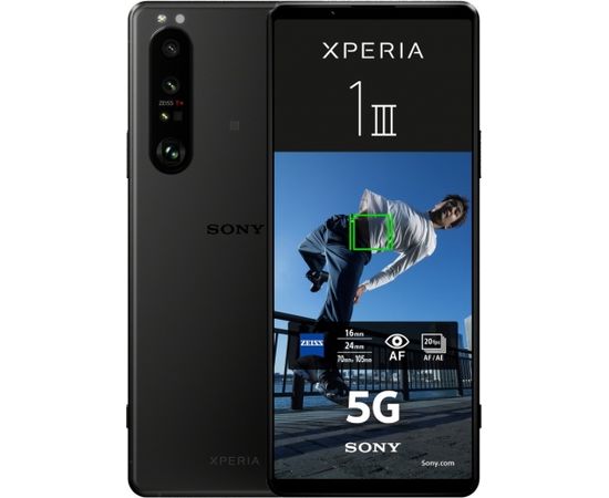 Sony Xperia 1 III (Melns)