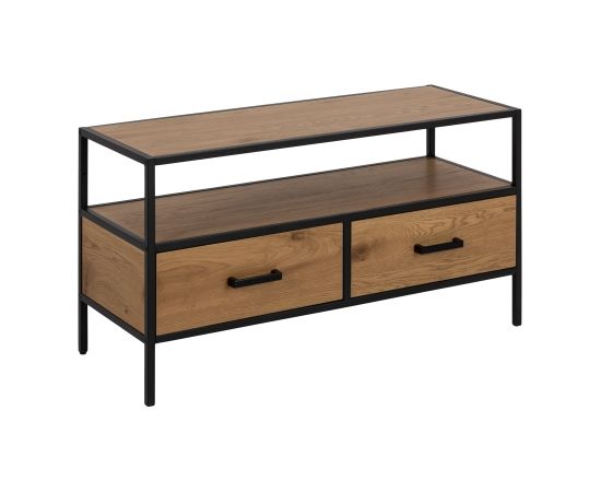 TV-table SEAFORD 90x35xH50cm, oak