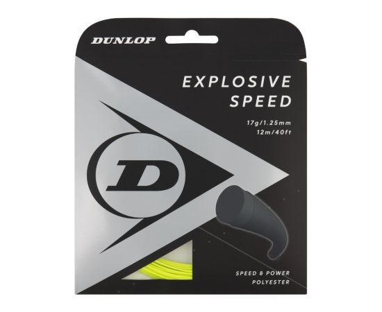 Струны для тенниса DUNLOP EXPLOSIVE SPEED 1,25mm 17G 12M Yellow