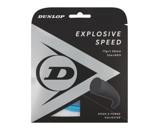 Струны для тенниса DUNLOP EXPLOSIVE SPEED 1,25mm 17G 12M Blue