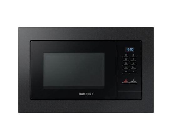 Samsung MG23A7013CB/BA mikroviļņu krāsns, Iebūvējama 23L Grils Melna