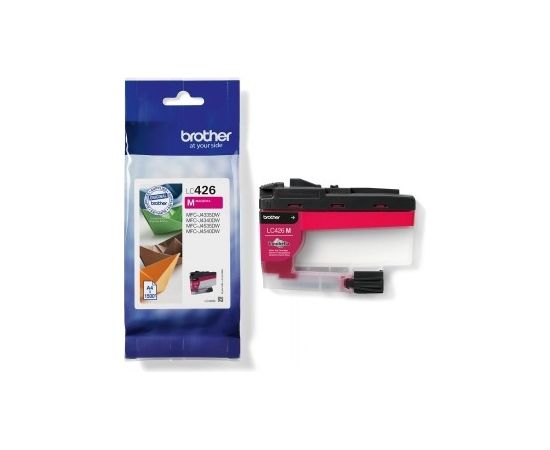 BROTHER LC426M MAGENTA INK-CARTRIDGE, YIELD=1,500 PAGES