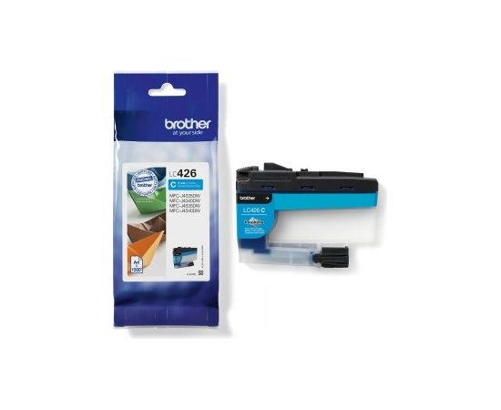 BROTHER LC426C CYAN INK-CARTRIDGE, YIELD=1,500 PAGES