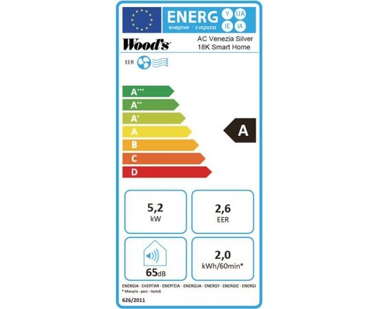 Wood's VENEZIA SMART Mobilais kondicionieris