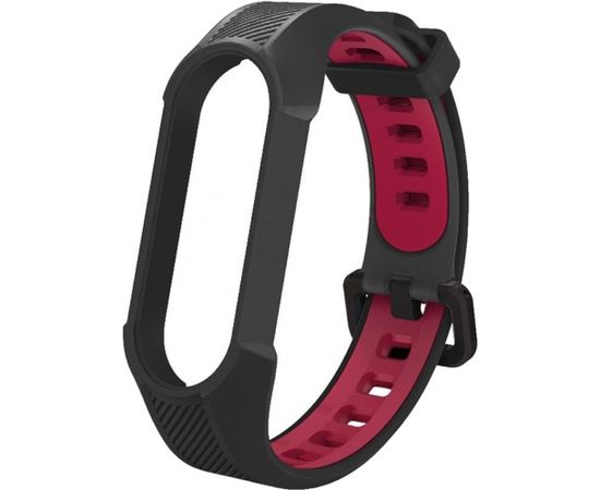 Tech-Protect watch strap Armour Xiaomi Mi Band 5/6, black/red