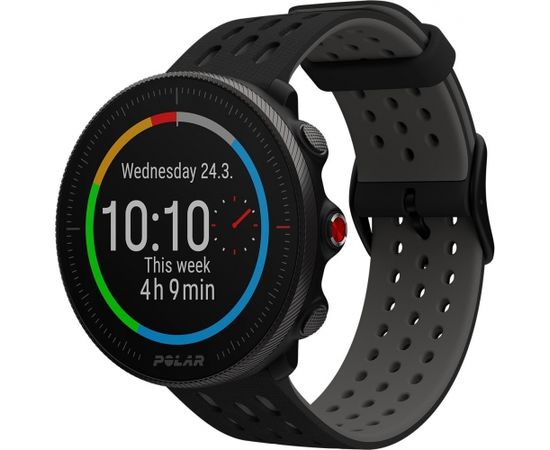 Polar Vantage M2 S-L, black/grey