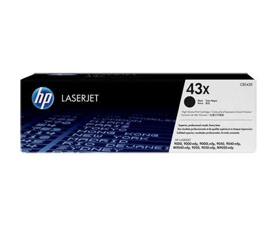 HP Cartridge No.43X Black (C8543X)