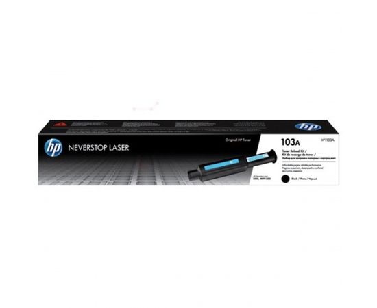 HP oriģinālais Neverstop Toner Reload Kit W1103A, melns, HP 103A, HP Neverstop Laser MFP 1200, Neverstop Laser 1000 / W1103A