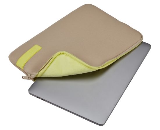 Case Logic Reflect MacBook Sleeve 13 REFMB-113 Plaza Taupe/Sun-Lime (3204684)