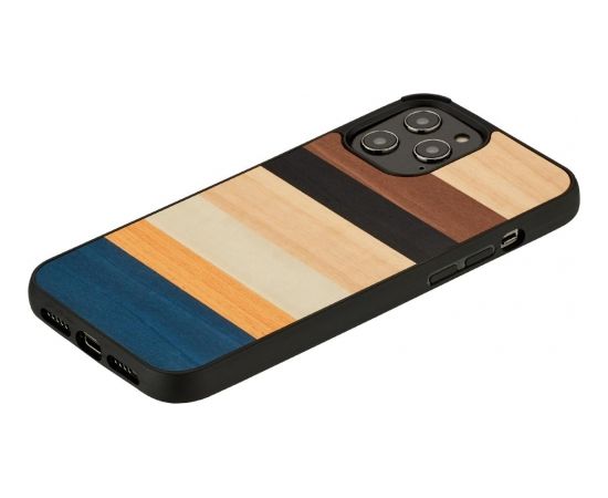 MAN&WOOD case for iPhone 12 Pro Max province black