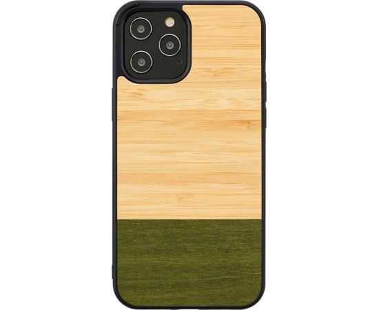 MAN&WOOD case for iPhone 12 Pro Max bamboo forest black