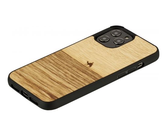 MAN&WOOD case for iPhone 12/12 Pro terra black