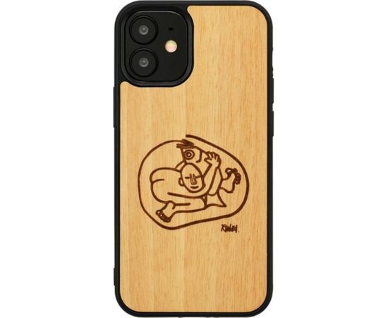 MAN&WOOD case for iPhone 12 mini child with fish