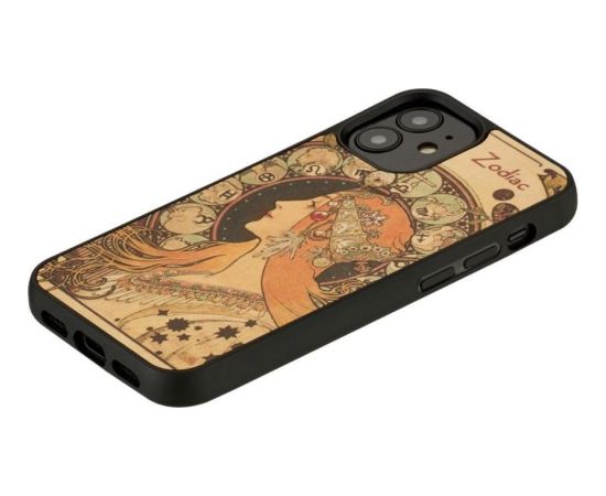 MAN&WOOD case for iPhone 12 mini zodiac black