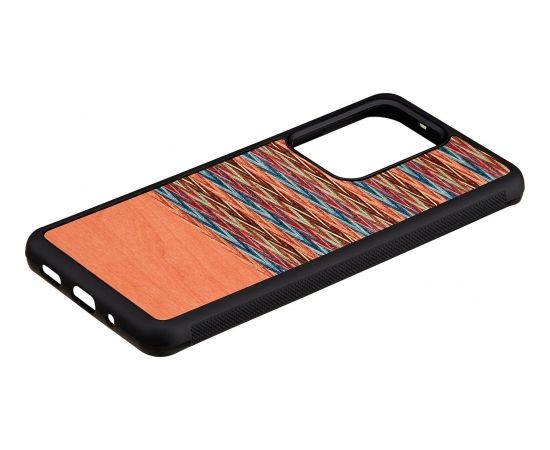 MAN&WOOD case for Galaxy S20 Ultra browny check black