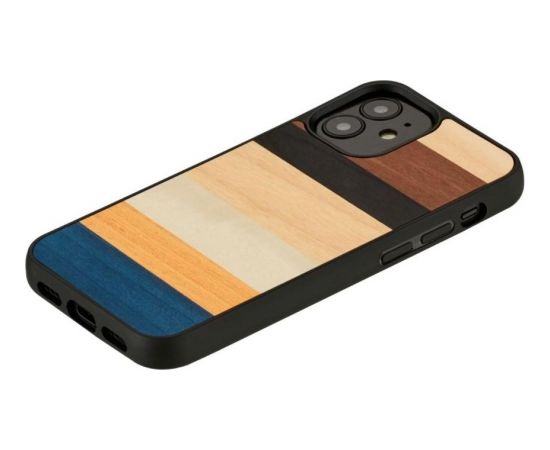 MAN&WOOD case for iPhone 12 mini province black