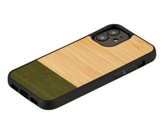 MAN&WOOD case for iPhone 12 mini bamboo forest black