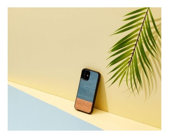 MAN&WOOD case for iPhone 12 mini denim black