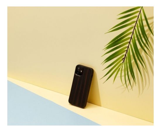 MAN&WOOD case for iPhone 12 mini ebony black