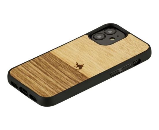 MAN&WOOD case for iPhone 12 mini terra black