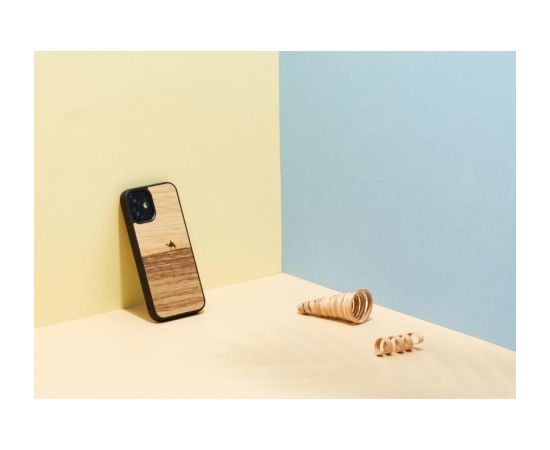 MAN&WOOD case for iPhone 12 mini terra black