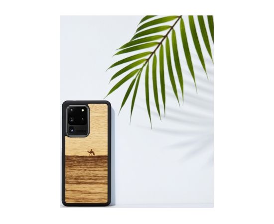 MAN&WOOD case for Galaxy S20 Ultra terra black