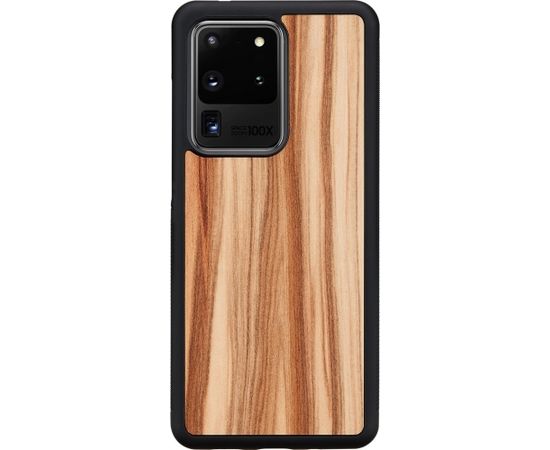 MAN&WOOD case for Galaxy S20 Ultra cappuccino black