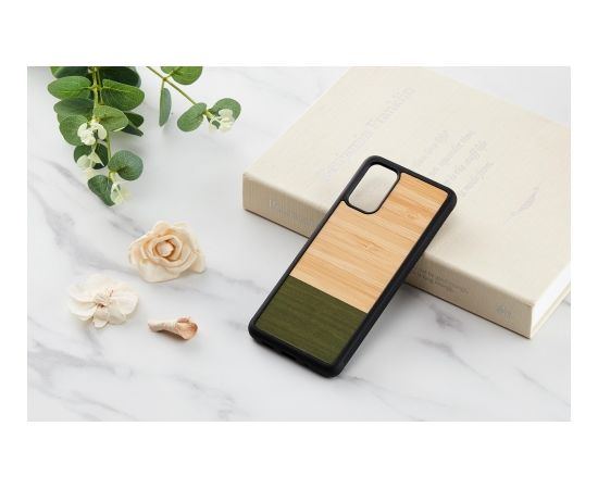 MAN&WOOD case for Galaxy S20+ bamboo forest black