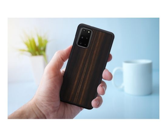 MAN&WOOD case for Galaxy S20+ ebony black