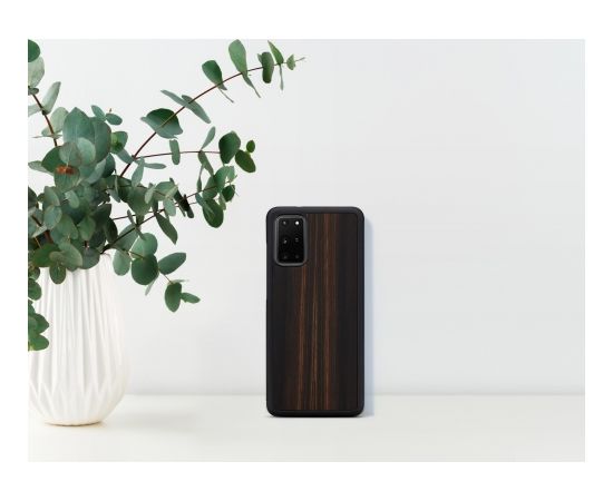 MAN&WOOD case for Galaxy S20+ ebony black