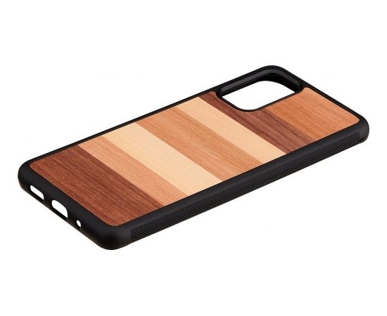 MAN&WOOD case for Galaxy S20+ sabbia black