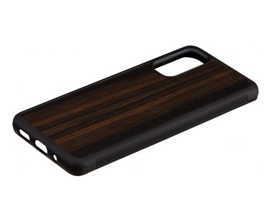 MAN&WOOD case for Galaxy S20 ebony black