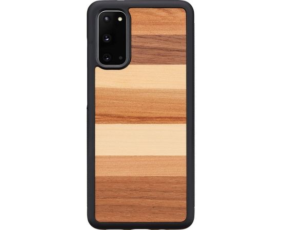 MAN&WOOD case for Galaxy S20 sabbia black