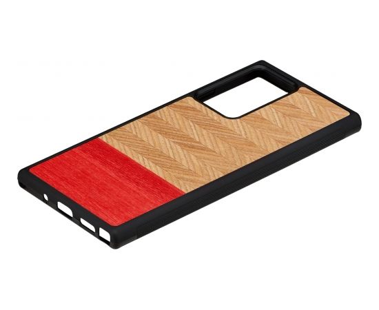 MAN&WOOD case for Galaxy Note 20 Ultra herringbone azalea black