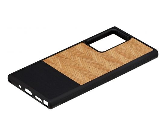 MAN&WOOD case for Galaxy Note 20 Ultra herringbone nero black