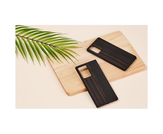 MAN&WOOD case for Galaxy Note 20 ebony black