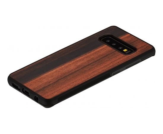 MAN&WOOD SmartPhone case Galaxy S10 ebony black