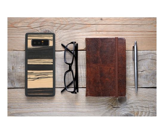 MAN&WOOD SmartPhone case Galaxy Note 8 white ebony black