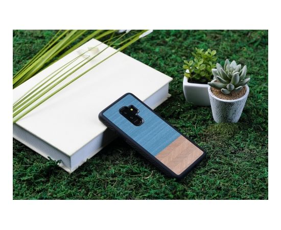 MAN&WOOD SmartPhone case Galaxy S9 Plus denim black